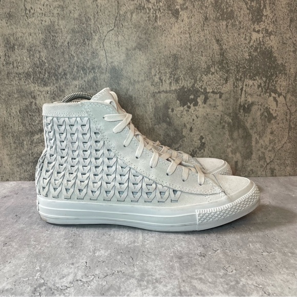 Converse Shoes - Converse All Star Chuck Taylor Hi 'Suede Weave' Sneakers Womens sz 8.5